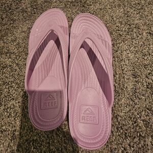 Reef Purple Flip Flops - New, Only Worn 1 or 2x